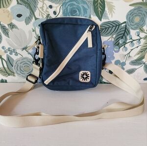 Walker Family Goods Mini Messenger in Navy